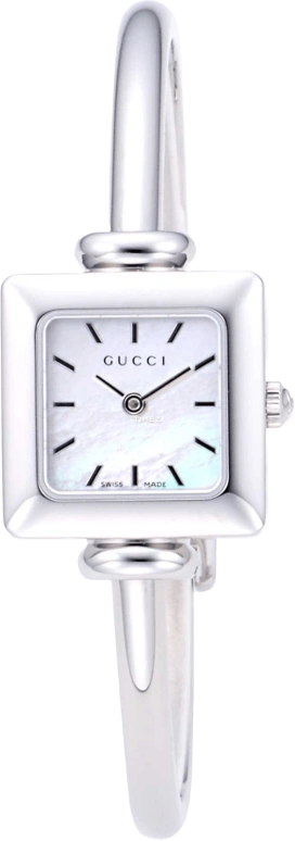 GUCCI,Gucci 20mm,20mm,Stainless Steel,White,Quartz,Sapphire,Square,YA019518
