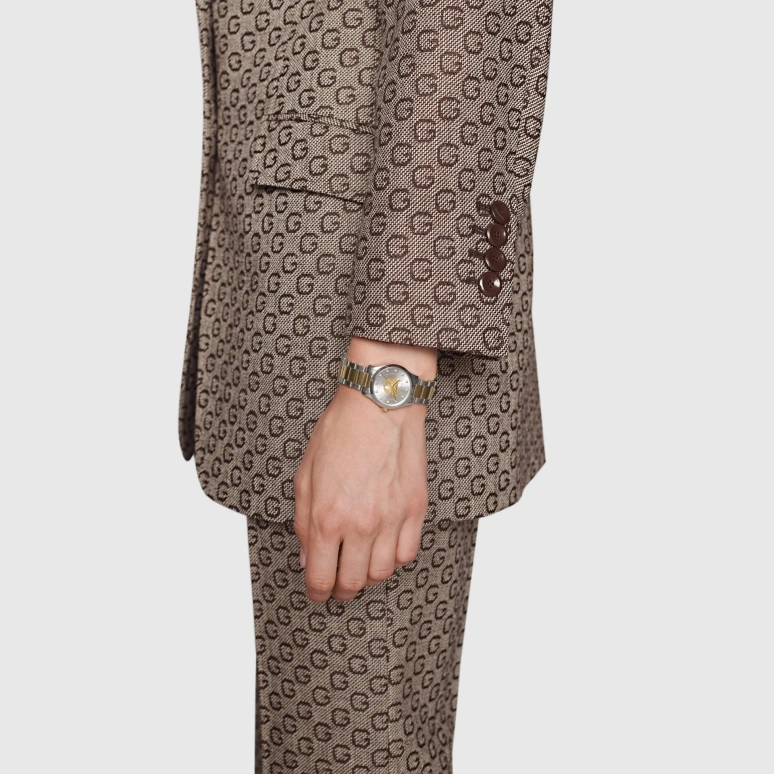 GUCCI,G-Timeless 27mm,27mm,Stainless Steel,Silver,Quartz,26280hours,Sapphire,632092 I16F0 8155