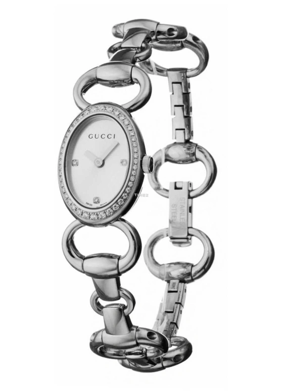 GUCCI,Tornabuoni 27.50x19.50mm,27.50x19.50mm,Stainless Steel,Silver,Quartz,Sapphire,Oval,YA118505