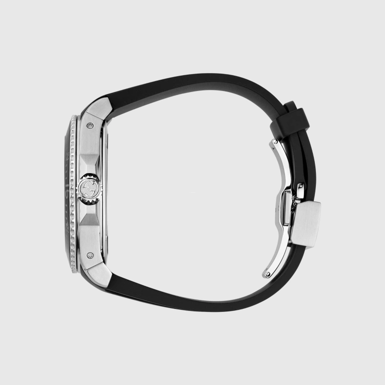 GUCCI,Gucci Dive 40mm,40mm,Stainless Steel,Black,Quartz,Day,Sapphire,Crystal Glass,632996 I1600 8489