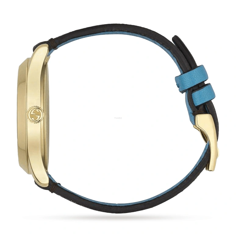GUCCI,G-Timeless 38mm,38mm,Stainless Steel,White,Yellow,Multi-Color,Quartz,In-house Caliber,Sapphire,YA1264167