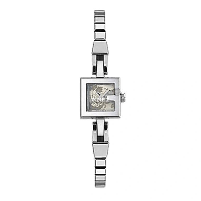 GUCCI,Other 14mm,14mm,Stainless Steel,Grey,Quartz,Sapphire,Crystal Glass,Square,YA102573