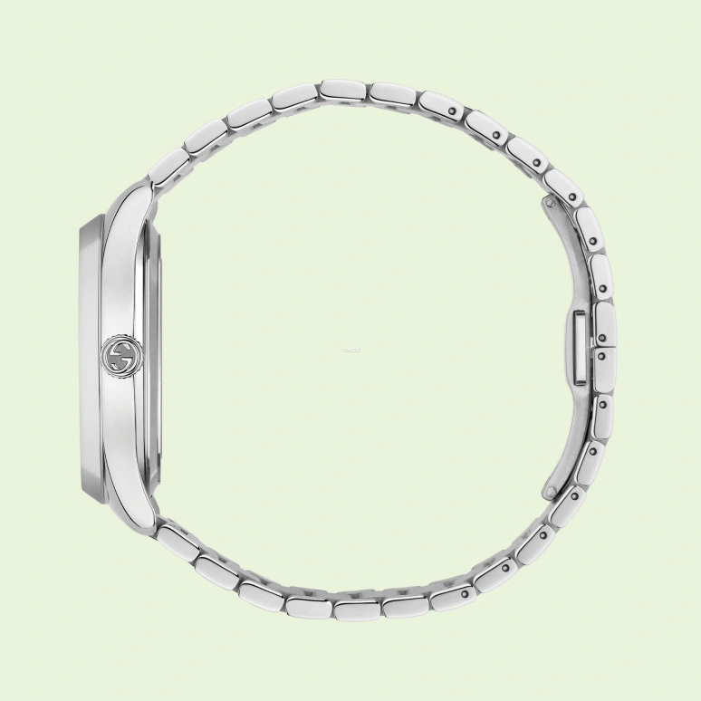 GUCCI,G-Timeless 38mm,38mm,Stainless Steel,Silver,Automatic,Sapphire,Crystal Glass,Round,704347 I1600 1108