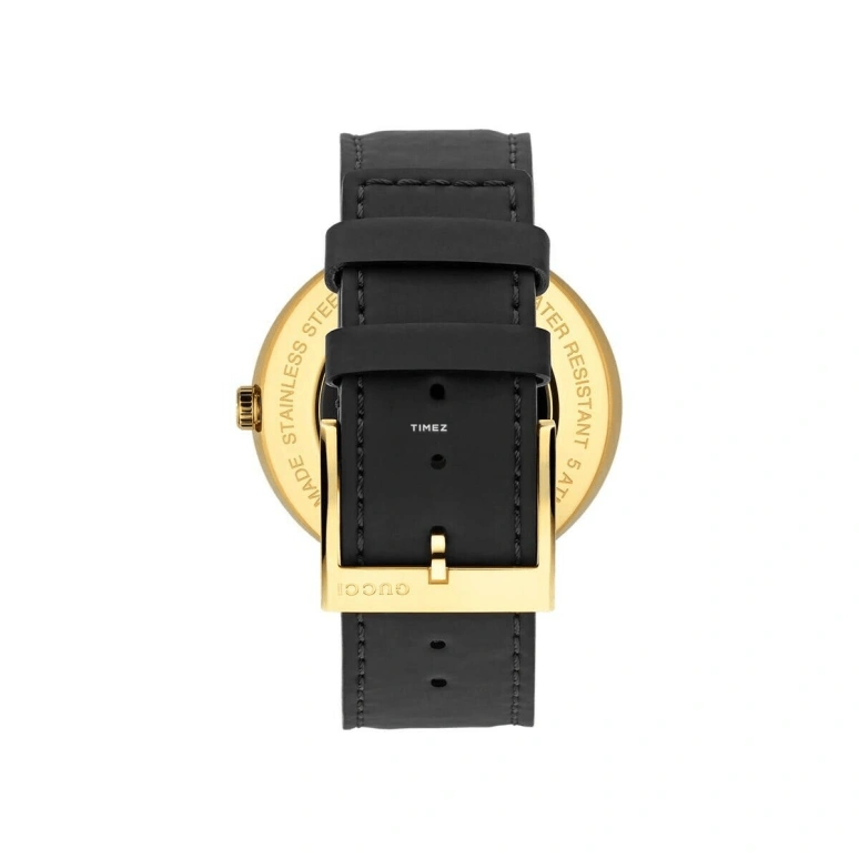 GUCCI,Interlocking 42mm,42mm,Stainless Steel,Black,Quartz,Sapphire,Crystal Glass,Round,YA133208