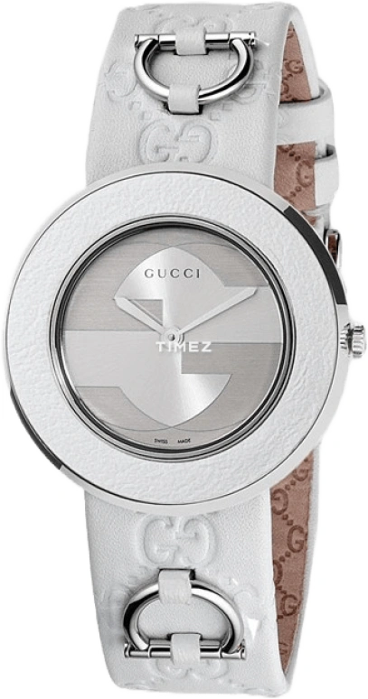 GUCCI,Other ,Stainless Steel,Silver White,Sapphire,Crystal Glass,YA129403