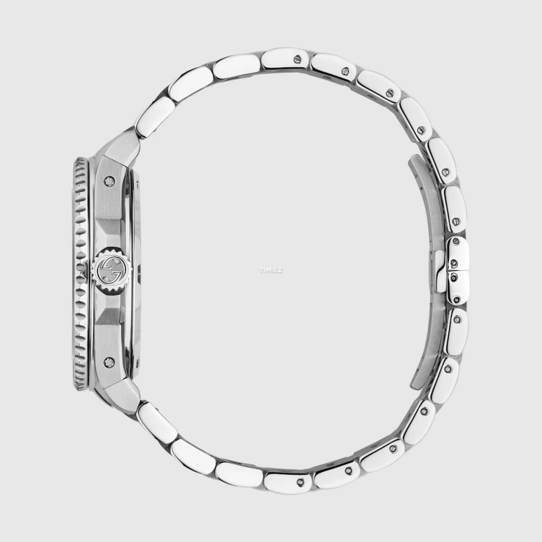 GUCCI,Gucci Dive 40mm,40mm,Stainless Steel,Silver,Automatic,Sapphire,Crystal Glass,Round,796806 I1600 1108