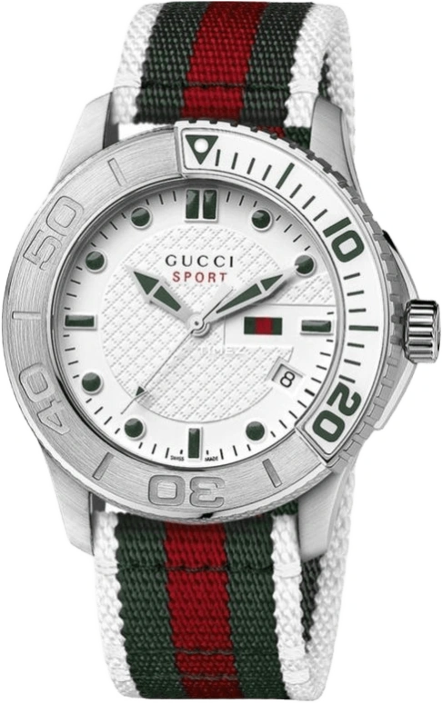 GUCCI,Gucci ,Stainless Steel,White,Quartz,YA126231