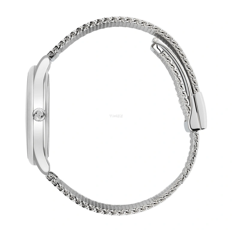 GUCCI,G-Timeless 40mm,40mm,Stainless Steel,White,Automatic,Sapphire,Crystal Glass,Round,YA126330