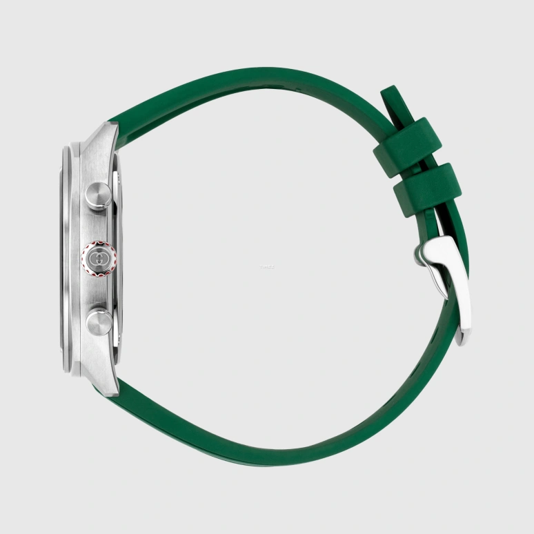 GUCCI,Interlocking 41mm,41mm,Stainless Steel,Green,Quartz,Chronograph,Sapphire,Crystal Glass,832422 IEVA0 8512