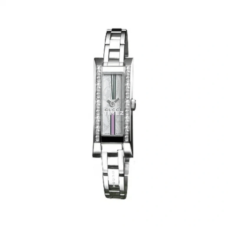 GUCCI,Gucci 14x36mm,14x36mm,Stainless Steel,White,Quartz,Sapphire,Rectangular,YA110508