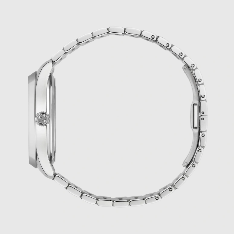 GUCCI,G-Timeless 38mm,38mm,Stainless Steel,Black,Automatic,Sapphire,Crystal Glass,Round,584156 I1600 8489