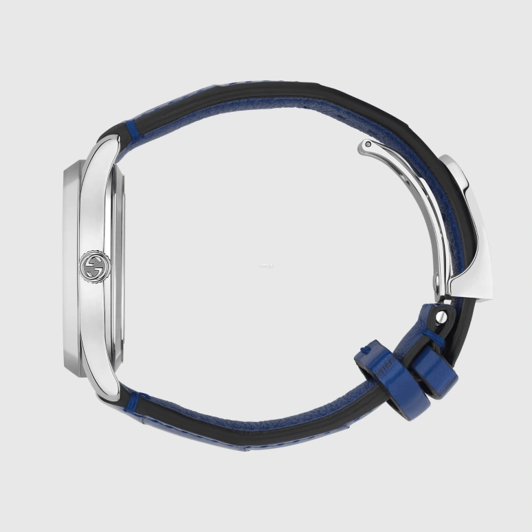 GUCCI,G-Timeless 38mm,38mm,Stainless Steel,Blue,Automatic,Sapphire,Crystal Glass,Round,751898 I18V0 8605