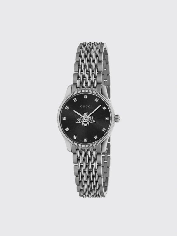 GUCCI,Gucci 29mm,29mm,Stainless Steel,Black,Quartz,Sapphire,Crystal Glass,Round,632121 I1600 1402