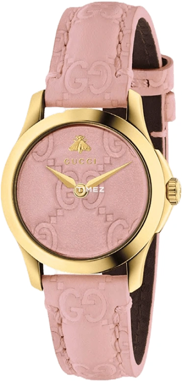 GUCCI,Gucci 27mm,27mm,Stainless Steel,Pink,Quartz,YA1265005
