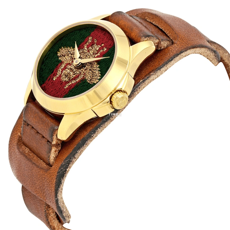 GUCCI,Le Marché des Merveilles 38mm,38mm,Stainless Steel,Red,Green,Quartz,Sapphire,Round,YA126547