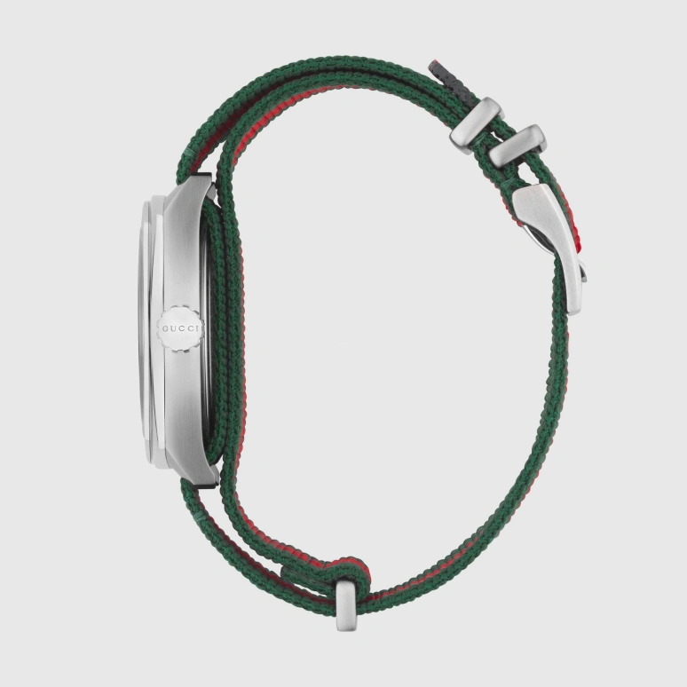 GUCCI,Other 41mm,41mm,Stainless Steel,Black,Quartz,Day,Sapphire,Crystal Glass,446009 I1820 8652