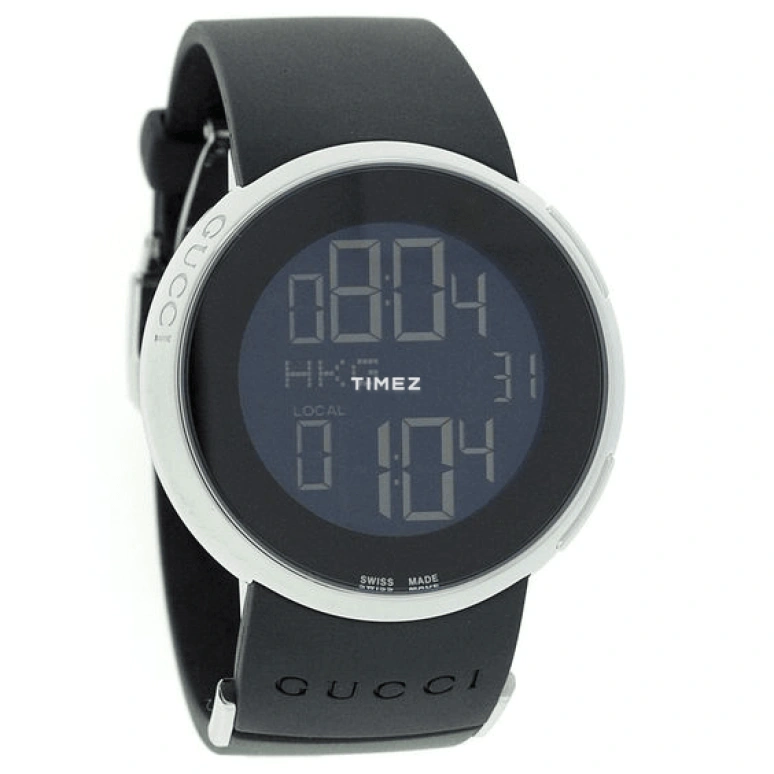GUCCI,I-Gucci 40mm,40mm,Stainless Steel,Black,Quartz,Sapphire,Crystal Glass,Round,227981 I16Q0 1160
