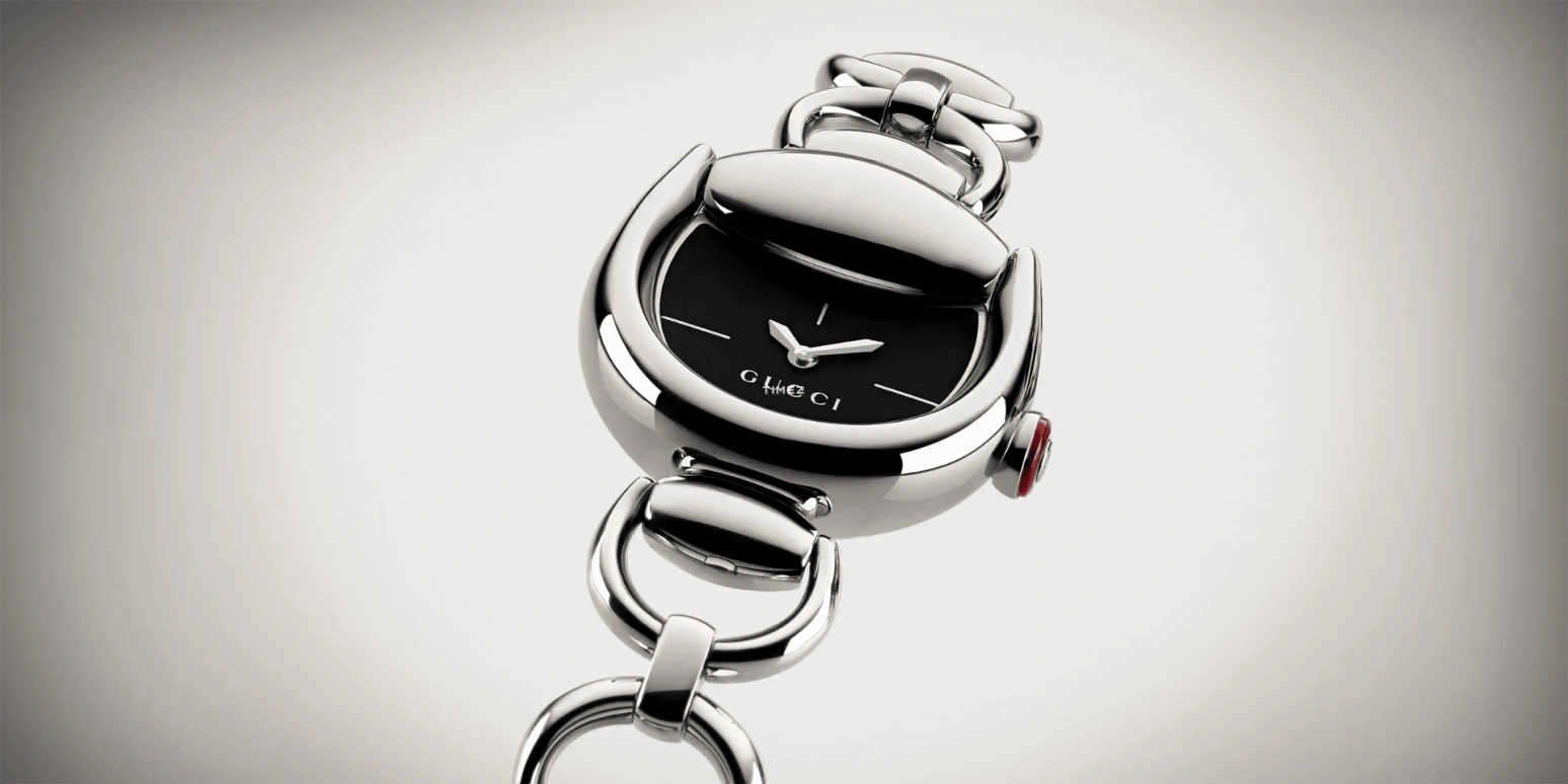 GUCCI,Horsebit 27x25mm,27x25mm,Stainless Steel,Black,Quartz,Sapphire,Crystal Glass,Other,870469 I1600 9065
