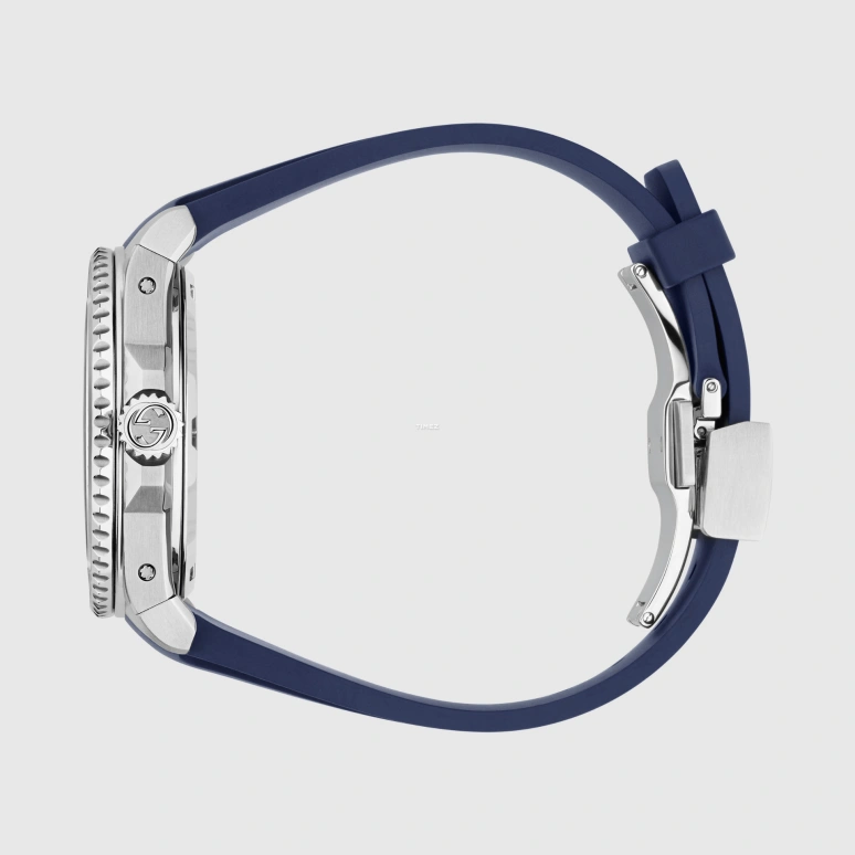 GUCCI,Gucci Dive 40mm,40mm,Stainless Steel,Blue,Automatic,Sapphire,Crystal Glass,Round,796773 IEVA0 8605