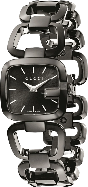GUCCI,G-Gucci 22.50x24mm,22.50x24mm,Stainless Steel,Black,Quartz,Sapphire,Crystal Glass,Square,228486 I1630 1000