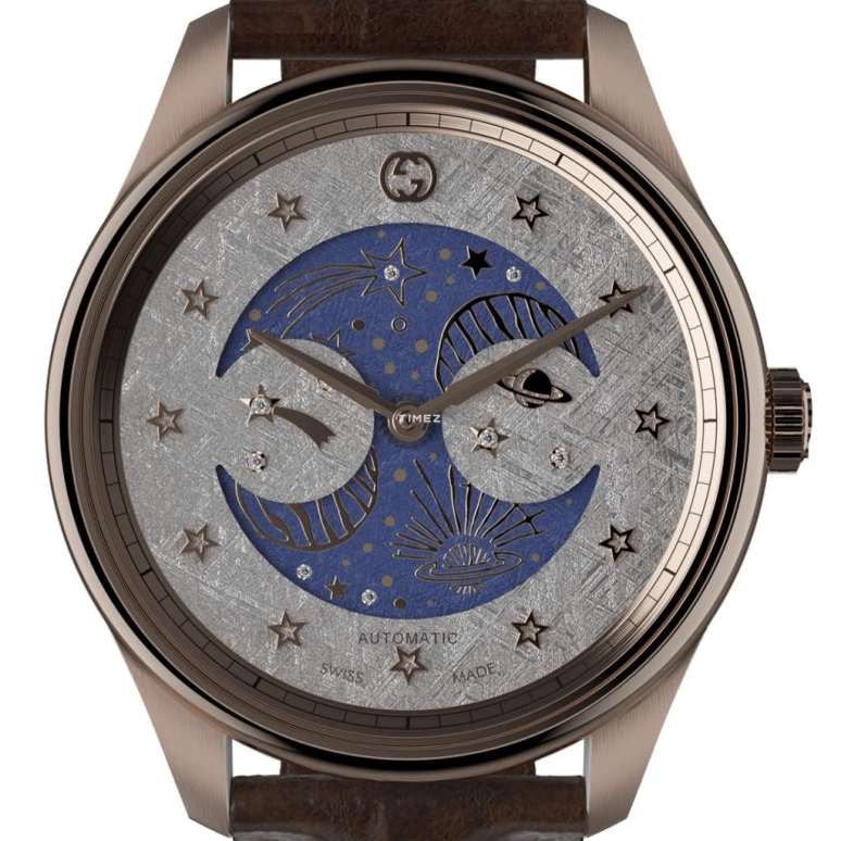 GUCCI,G-Timeless 40mm,40mm,Rose Gold,Grey,Blue,Automatic,Moonphase,In-house Caliber,G,G-TIMELESS MOONLIGHT3