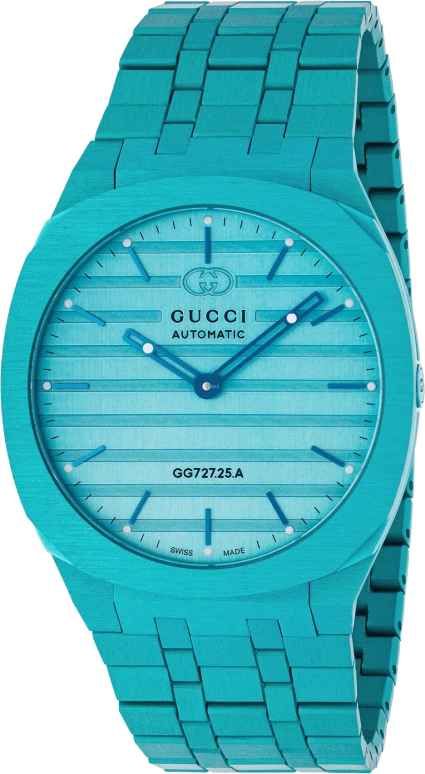 GUCCI,Gucci 25H ,Aluminium,Blue,Sapphire,Crystal Glass,YA163315