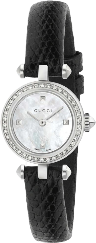 GUCCI,Diamantissima 22mm,22mm,Stainless Steel,White,Quartz,Sapphire,Round,YA141511