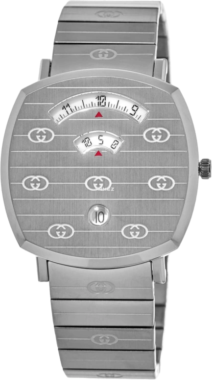 GUCCI,Grip 35mm,35mm,Stainless Steel,Silver,Closed,YA157401