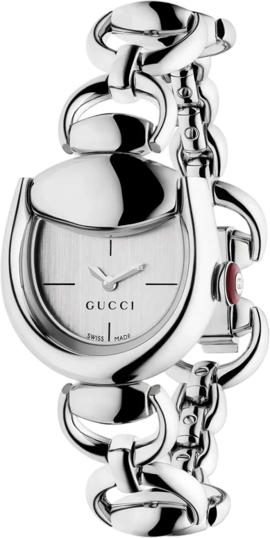 GUCCI,Horsebit 27x25mm,27x25mm,Stainless Steel,Silver,Quartz,Sapphire,Crystal Glass,Other,870471 I1600 8606