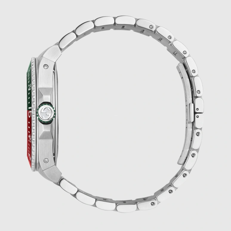 GUCCI,Gucci Dive 45mm,45mm,Stainless Steel,Green,Quartz,Sapphire,663941 I1600 8512