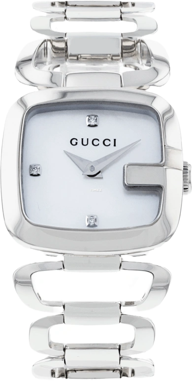GUCCI,G-Chrono 23x10mm,23x10mm,Stainless Steel,Pink,Sapphire,Crystal Glass,Closed,YA125502