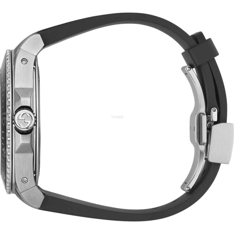 GUCCI,Gucci Dive 45mm,45mm,Stainless Steel,Black,Quartz,Day,Sapphire,Crystal Glass,YA136217