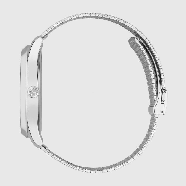 GUCCI,G-Timeless 42mm,42mm,Stainless Steel,Silver,Quartz,Sapphire,Crystal Glass,Round,584164 I1600 8460