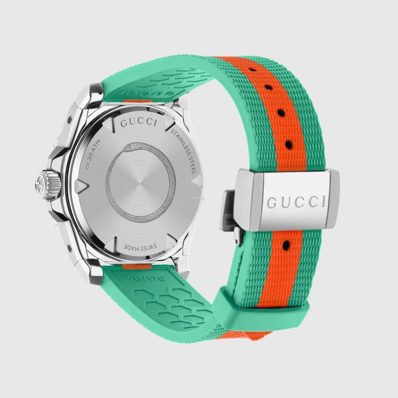 GUCCI,Gucci Dive 40mm,40mm,Stainless Steel,Silver White,Automatic,Sapphire,Crystal Glass,Round,750539 IC4A0 8776