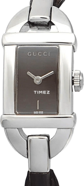 GUCCI,Gucci 16x36mm,16x36mm,Stainless Steel,Coffee,Quartz,Sapphire,Crystal Glass,Rectangular,YA068504