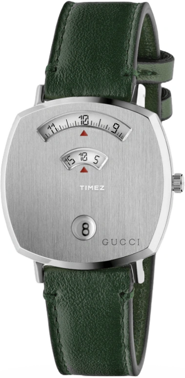 GUCCI,Grip ,Stainless Steel,Silver,YA157406