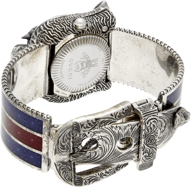GUCCI,Le Marché des Merveilles ,Silver,White,Quartz,Hardlex,YA146401