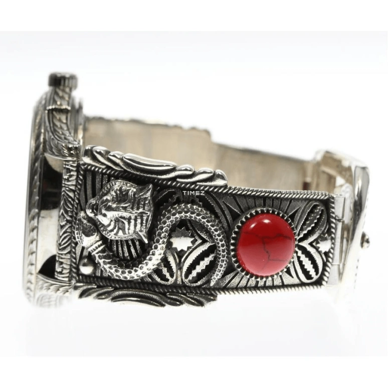 GUCCI,Gucci 38mm,38mm,Stainless Steel,Red,Quartz,Sapphire,Round,YA1264011