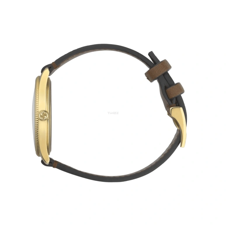 GUCCI,G-Timeless 36mm,36mm,Yellow Gold,Silver,Quartz,Sapphire,Crystal Glass,Round,717875 I86A0 8573