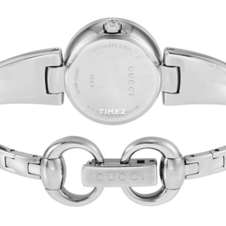 GUCCI,Gucci 24x26.50mm,24x26.50mm,Stainless Steel,White,Quartz,Sapphire,Oval,YA134511