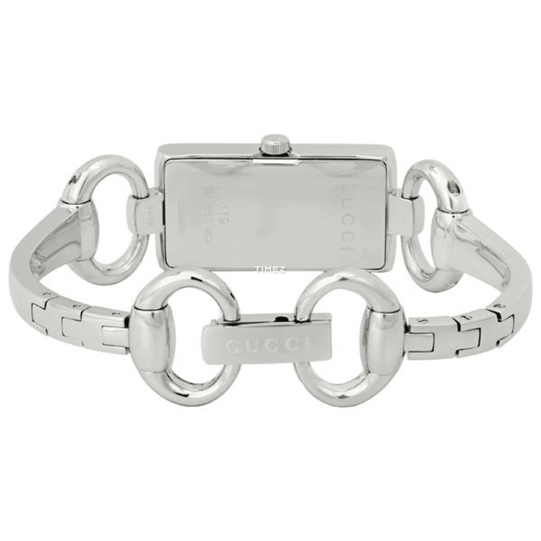 GUCCI,Tornabuoni 19.50x18.50mm,19.50x18.50mm,Stainless Steel,Black,Quartz,Sapphire,Crystal Glass,Rectangular,237931 I16G0 1271