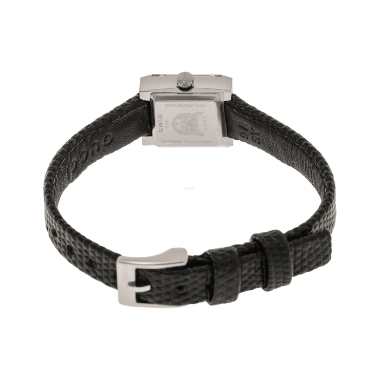 GUCCI,G-Frame 18mm,18mm,Stainless Steel,Silver,Quartz,Sapphire,Square,YA128530
