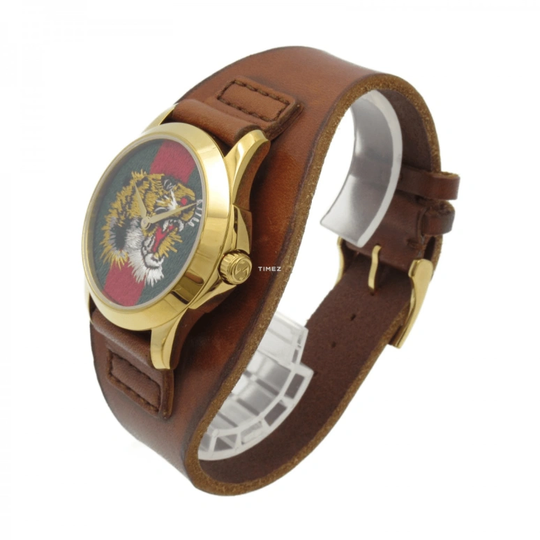 GUCCI,Le Marché des Merveilles 38mm,38mm,Stainless Steel,Red,Green,Quartz,Sapphire,Round,YA126485