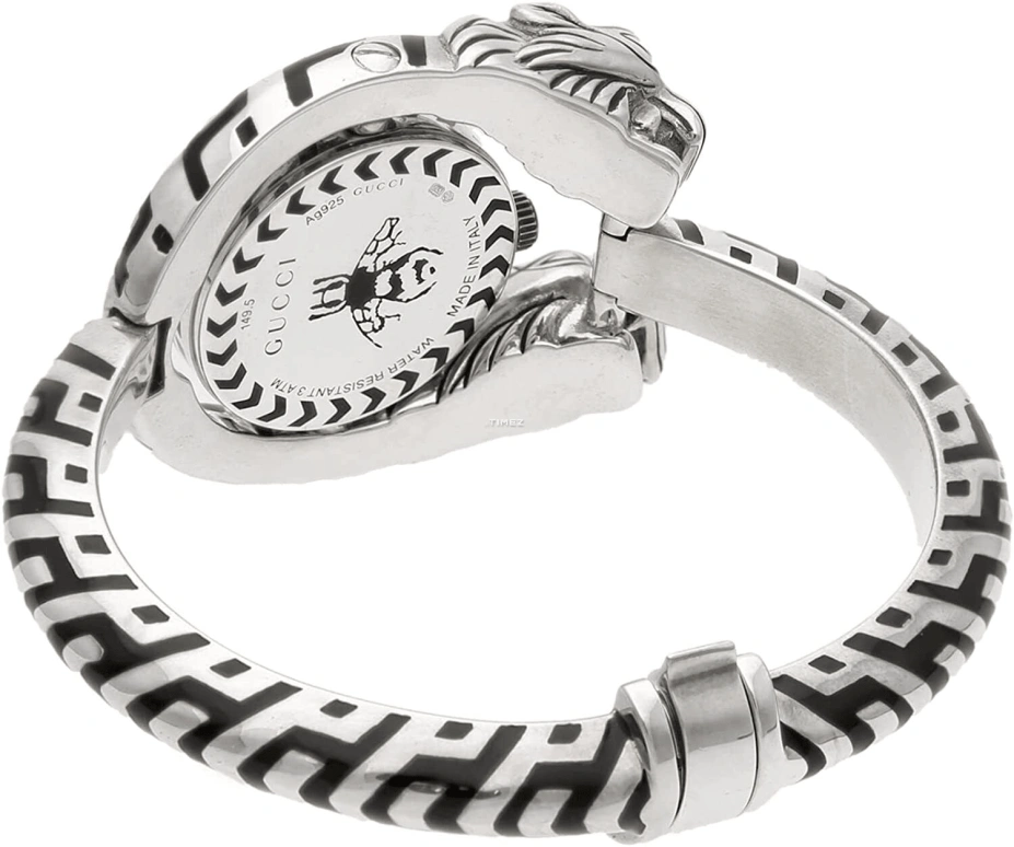 GUCCI,Other 0mm,0mm,Stainless Steel,Black,Quartz,Hardlex,Round,YA149502