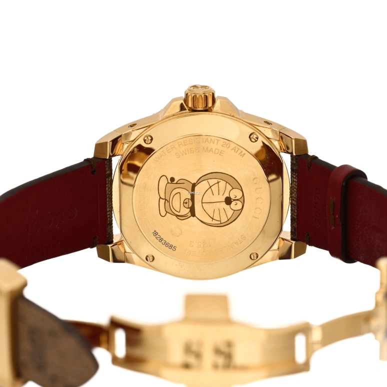 GUCCI,Gucci Dive 40mm,40mm,Stainless Steel,Brown,Quartz,Sapphire,Round,YA136335