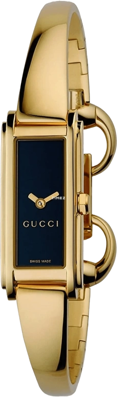 GUCCI,G-Frame 14x26mm,14x26mm,Stainless Steel,Black,Quartz,Sapphire,Crystal Glass,Rectangular,YA109526