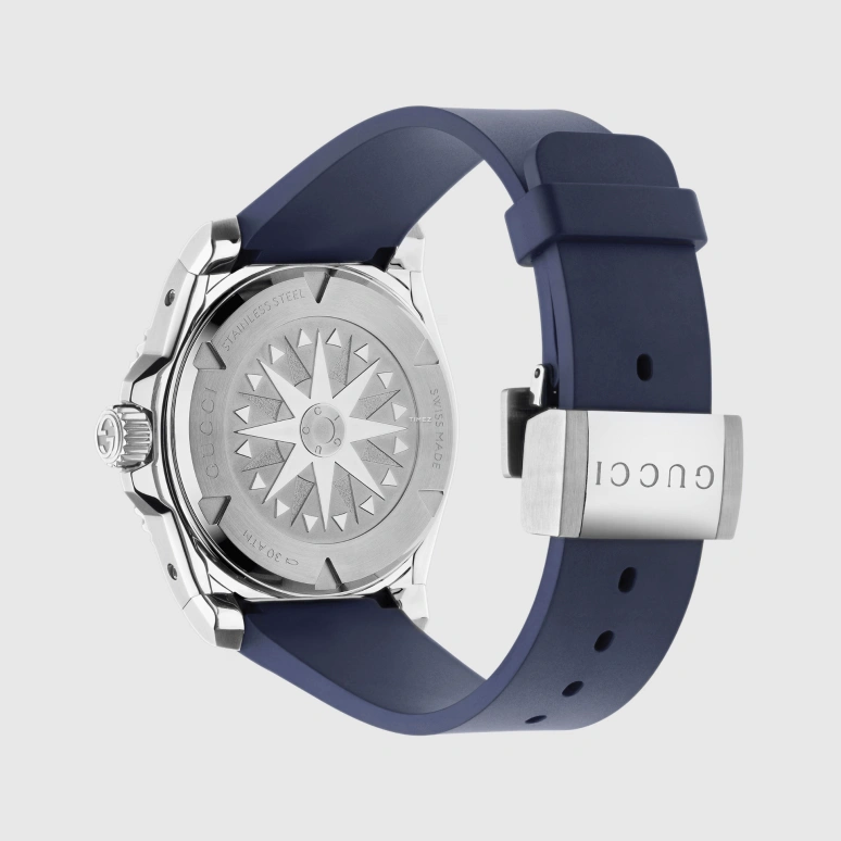 GUCCI,Gucci Dive 40mm,40mm,Stainless Steel,Blue,Automatic,Sapphire,Crystal Glass,Round,796773 IEVA0 8605