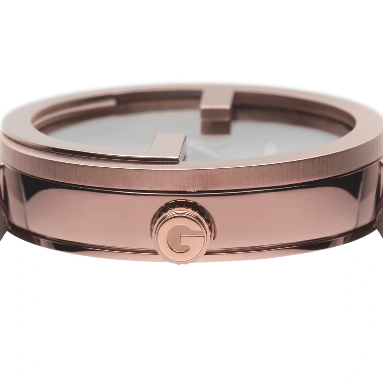 GUCCI,Interlocking 29mm,29mm,Stainless Steel,Coffee,Quartz,Sapphire,Round,YA133504