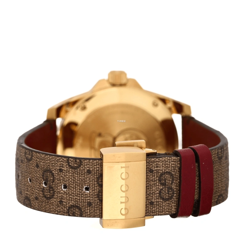 GUCCI,Gucci Dive 40mm,40mm,Stainless Steel,Brown,Quartz,Sapphire,Round,YA136335