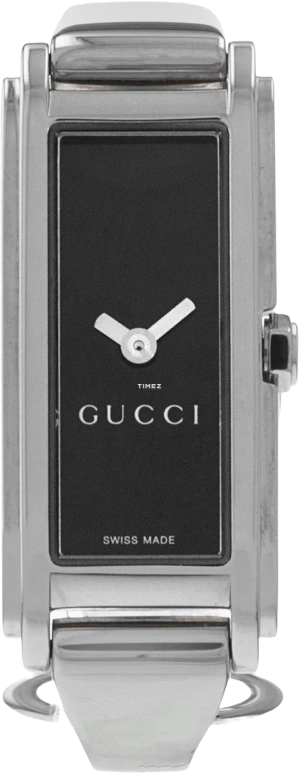 GUCCI,Gucci 22mm,22mm,Stainless Steel,Black,Quartz,Sapphire,Rectangular,YA109515